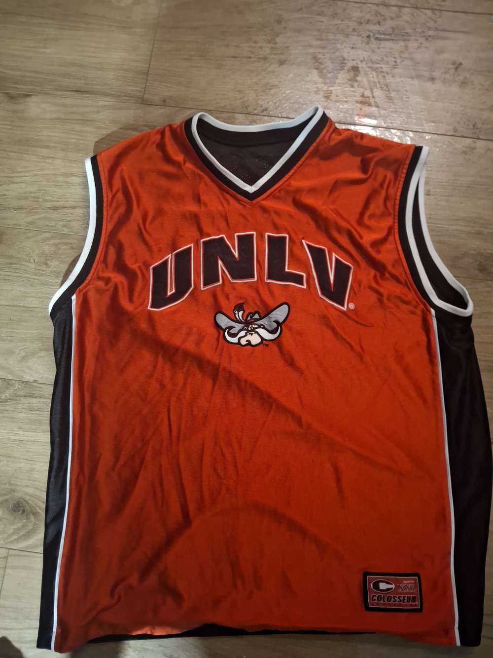 Colosseum Red Athletic Shirt with Branded Patch